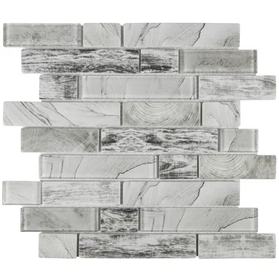 Arthemus Random Sized Glass Mosaic Wall Tile