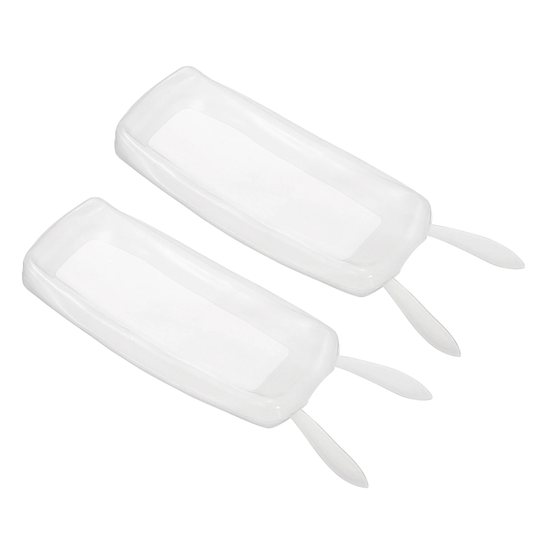 2pcs Remote Control Storage Bags, 4.5" Length Protector Cover, Fluorescent Color - Fluorescent Color