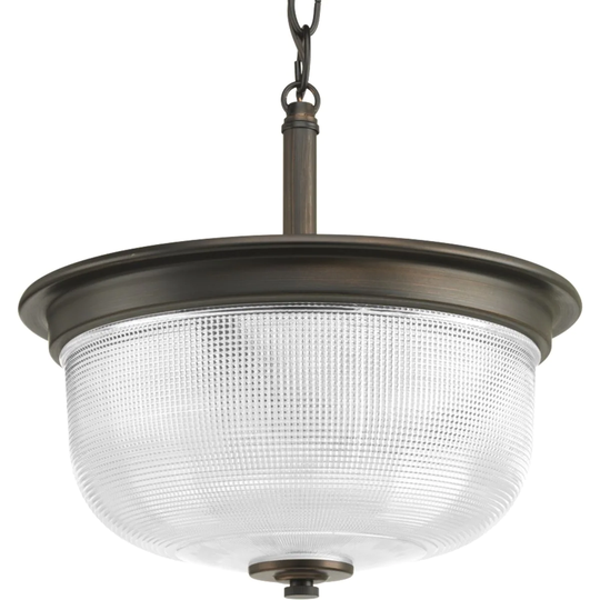 Progress Lighting Archie Two-light Semi Flush Convertible Fixture - N/A