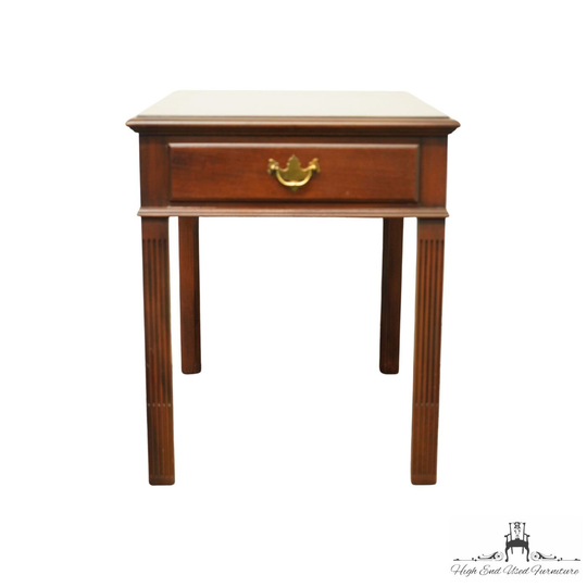 Hickory Chair Co. James River Plantation Solid Banded Mahogany Traditional Style 21x27" Accent End Table 638-05