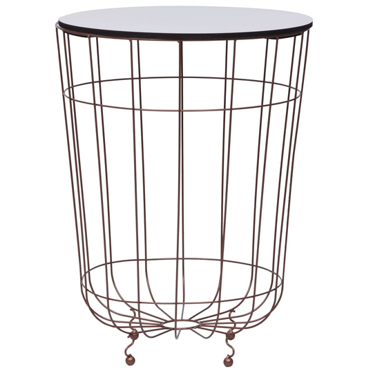vidaXL Coffee Table Gold ? 15.7"