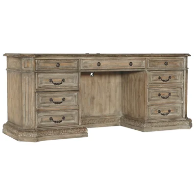 Castella Executive Desk with Built in Outlets
