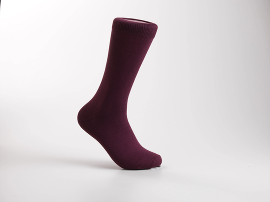 David's Bridal Match Wine Specialty Color Youth Socks