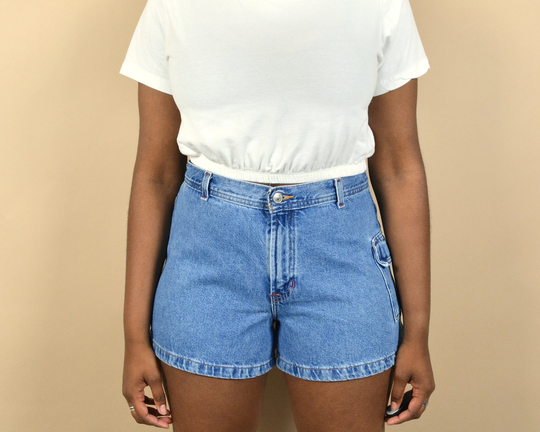 Old Navy Y2K Mid Rise Denim Shorts