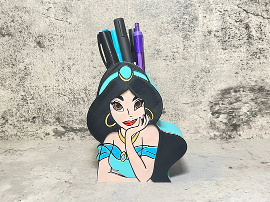 Pen & Pencil Holder | Jasmine Makeup Brush Marker Case