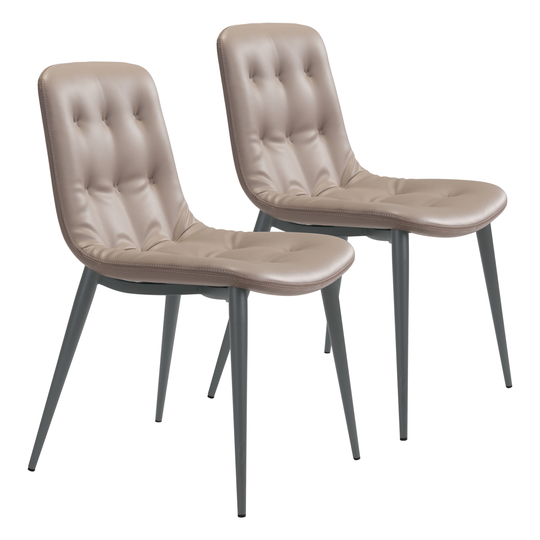 Tangiers Dining Chair (Set of 2) - 19.9" W x 24" D x 34.4" H
