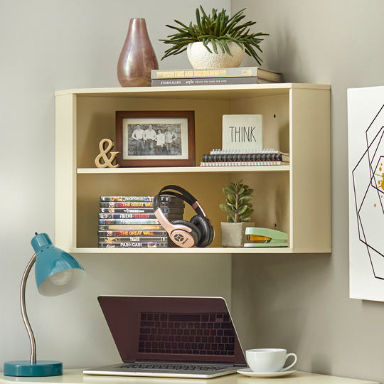 Simple Living Hanging Corner Hutch