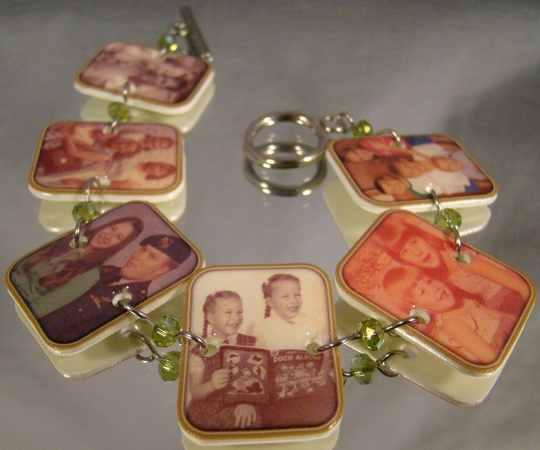 Personalized Photo Bracelet - Personal Pictures Jewelry Brag Book Memorial Accessories Memory Bracelet