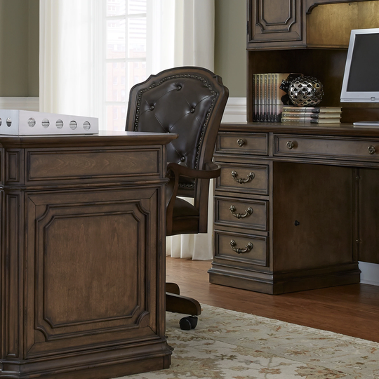 Amelia Antique Toffee Jr Executive Office Chair