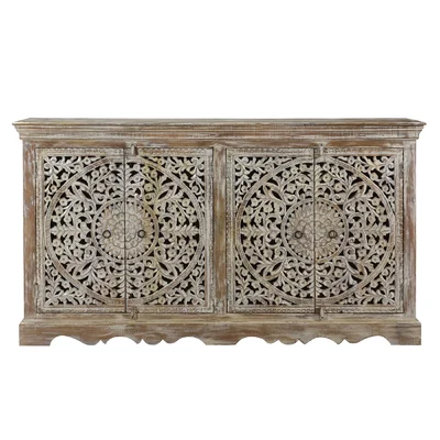 Bonaira 67" Wide Acacia Wood Sideboard