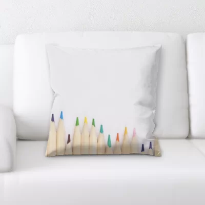 Josepha Pencil Different Heights Throw Pillow