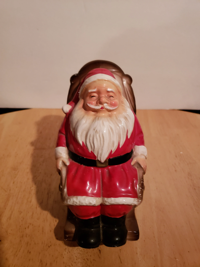 Santa Bank On Rocking Chair