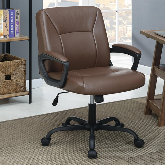 Upholstered Adjustable Office Chair