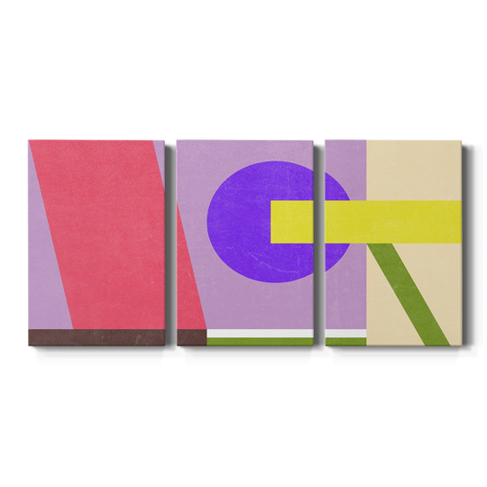 Color Composition IV- Premium Gallery Wrapped Canvas - Ready to Hang