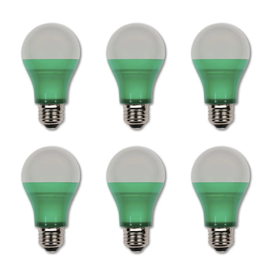 Westinghouse Lighting 40-Watt Equivalent Colored Omni A19 LED Party Bulb, Medium Base, 6 Pack - 6-Pack