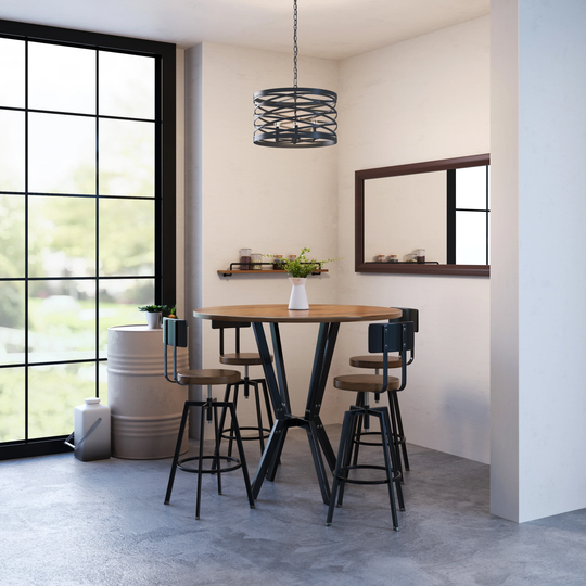 6 Light Pendant Light in Multiple Finishes