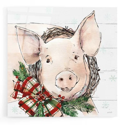 Holiday on the Farm VII by Anne Tavoletti - Unframed Graphic Art