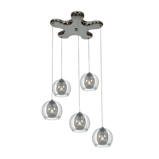 Access Lighting Aeria 5 Light Pendant