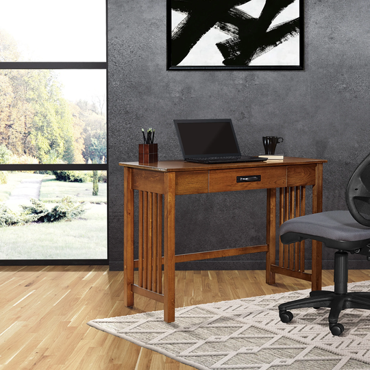 OS Home and Office Furniture Model Sierra Writing Desk with Pencil Drawer