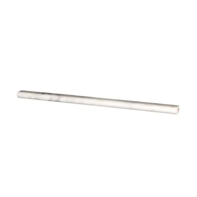 Calacatta Gold 12" x 1" Polished Marble Pencil Liner Tile Trim