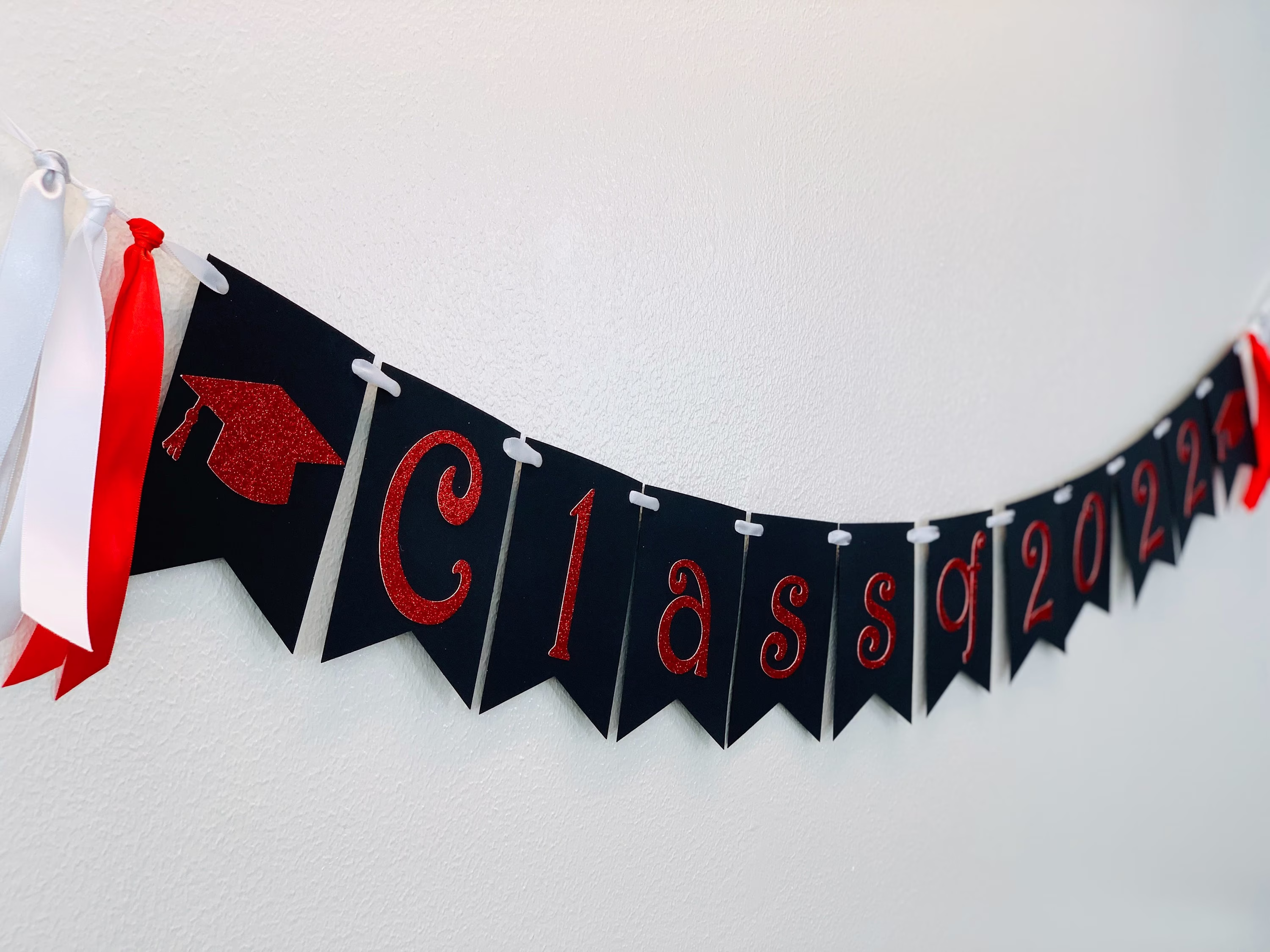 Class Of 2022 Graduation School Colors Banner, Party Decorations, Grad 2022, Customize Your