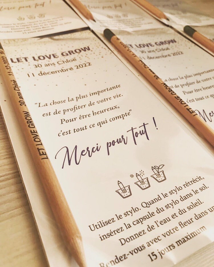 Bulk Gift For Guest, Pencil With Seed, Greeting Card, Business Event Gift, Client Gifts, Thank You Favors, Wedding Favours, Coworkers Gifts
