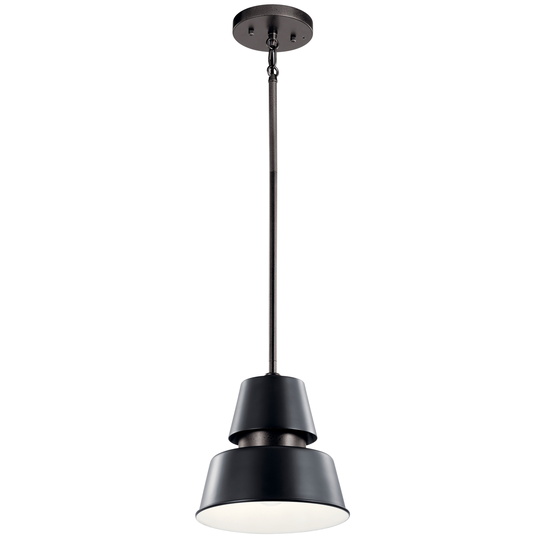 Kichler Lighting Lozano 1-Light Outdoor Pendant Black