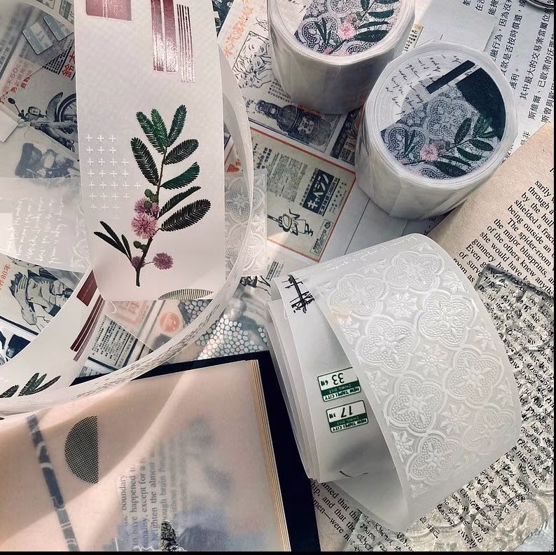 Somesortof.fern - Begonia |Tracing Paper, Non Stick |Journal, Planner, Collage, Crapbook Supplies