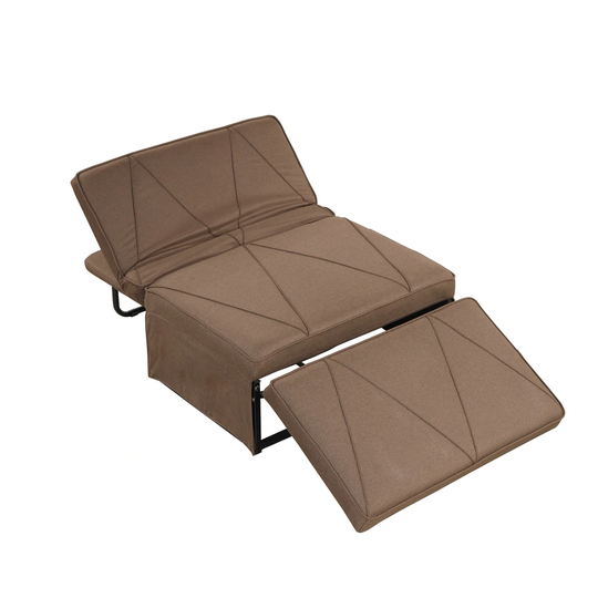4-in-1 Folding Ottoman Sofa Bed with Adjustable Backrest - 38.58''*25.56''*16.93"