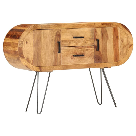 Sideboard 46.5"x11"x29.5" Solid Sheesham Wood