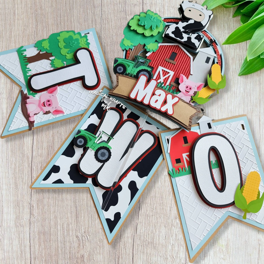 Farm Banner 3D | Customize