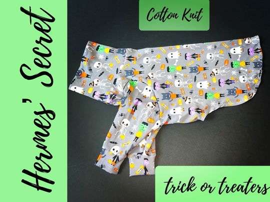 Hermes' Secret Trick Or Treaters Cotton Knit Jammies