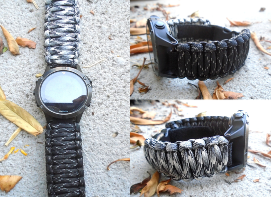 Garmin Fenix 5 5S Plus, 6 6S Pro, 7 7S/ Marq/ Instinct/ Quatix 5, 6/ Vivoactive 4/ Vivomove Replacement Watchband W Detachable Strap