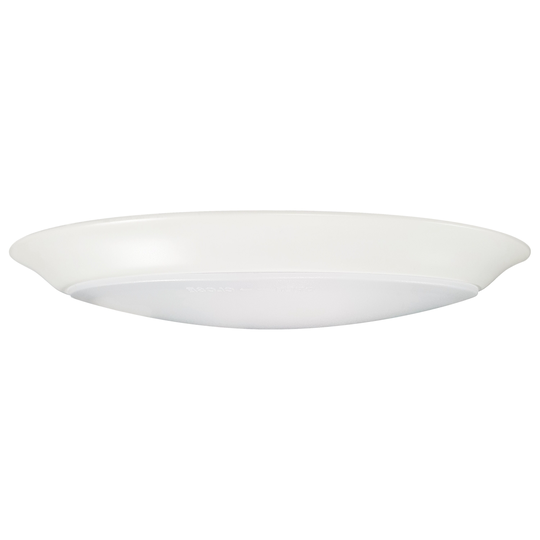 10 inch LED Disk Light 3000K 6 Unit Contractor Pack White Finish