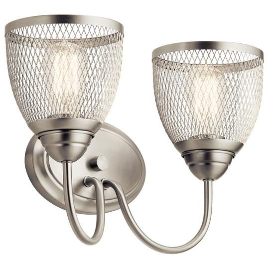 Kichler Lighting Voclain 2-Light Vanity Light Brushed Nickel