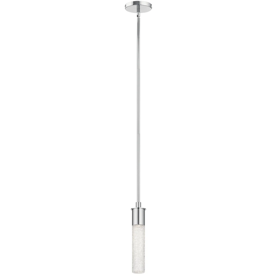 elan Glacial Glow Chrome 1-light Mini Pendant