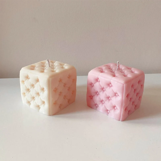 3D Simulation Leather Sofa, Rubik's Cube Scented Candle, Handmade Material Plaster Decoration, Square Round Gemstone Silicone Mold, Diy Mold