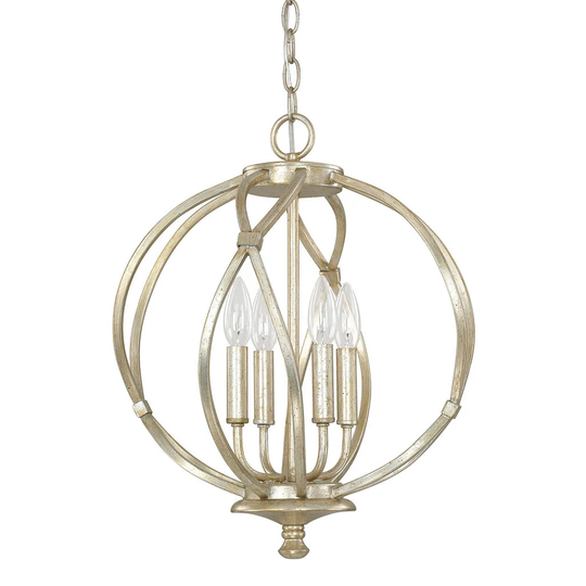 Bailey 4-light Winter Gold Pendant - Winter Gold - Winter Gold