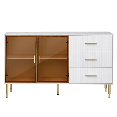 Laskody 60" Wide 3 Drawer Sideboard
