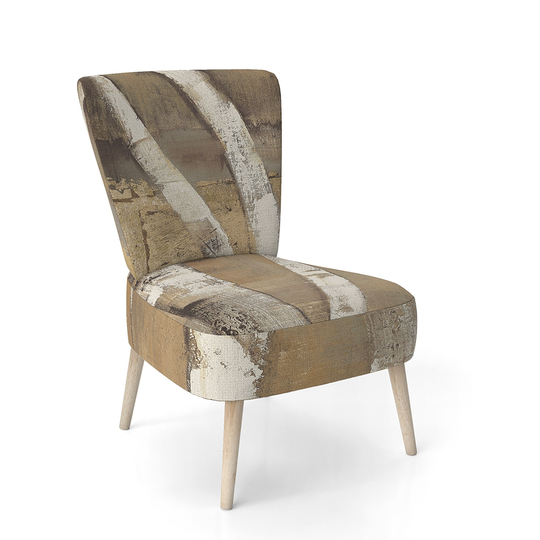 Designart 'Natural Birch Forest II' Upholstered Traditional Accent Chair