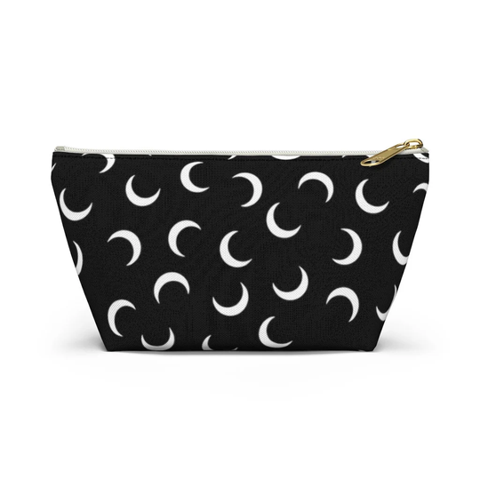 Many Moons Pouch, Cosmetic Bag, Pencil Case
