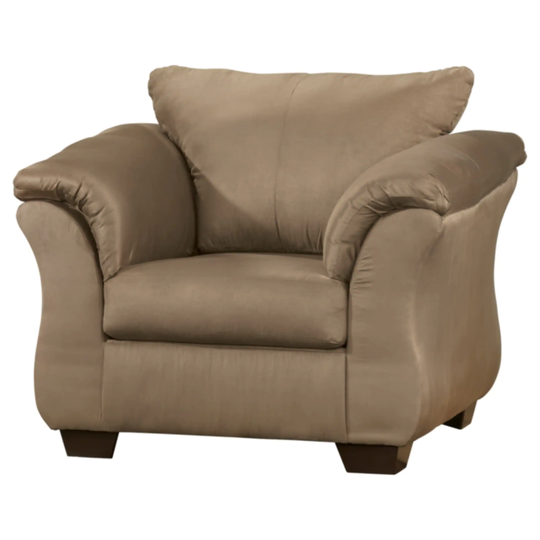 Darcy Mocha Contemporary Arm Chair