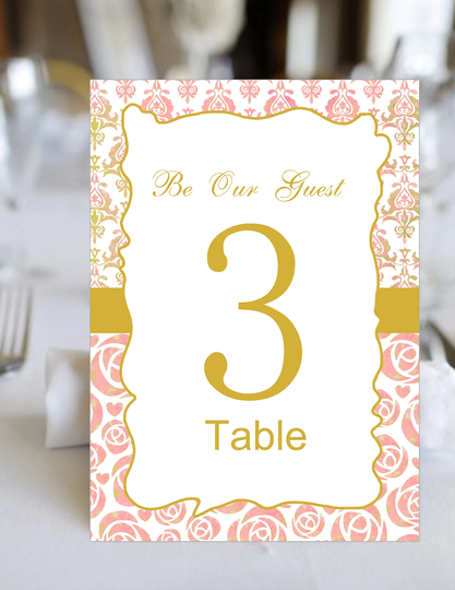 Fairy Tale Story Book Table Numbers | Select Your Characters Build Own Set #tn-401-3