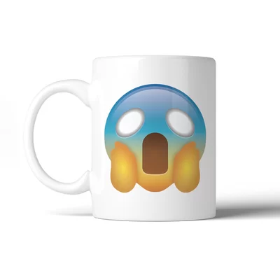 Thiokk Emoji-Screaming Coffee Mug