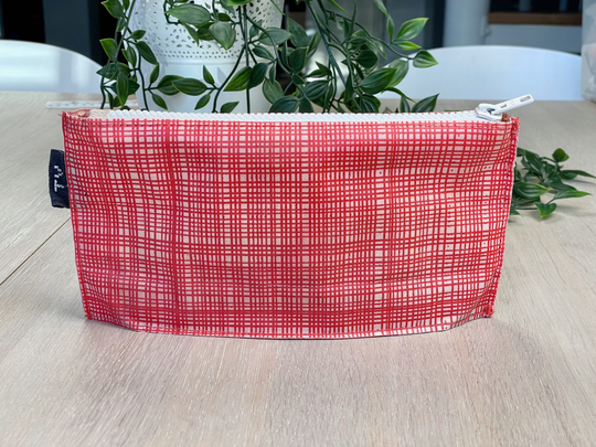 Oilcloth Pencil Case By Finlayson, Small Makeup Bag