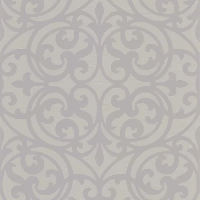 Decadence Sonata Ironwork 33' x 20.5" Scroll 3D Embossed Wallpaper