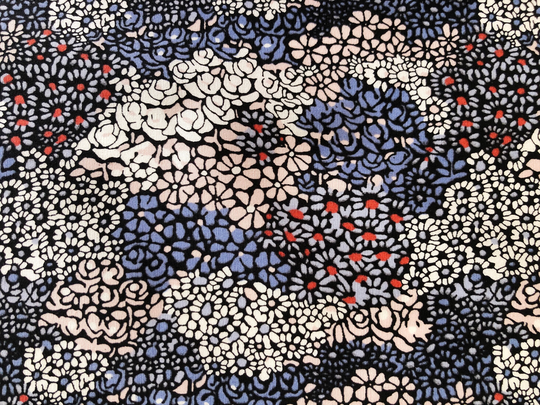 Petite Flower Blooming Field Abstract Quilting Cotton Fabric By 1/4, 1/2 Yard Or Fat Quarter, Australian Floral