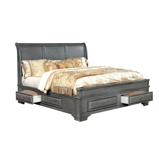 Furniture of America Oslo Traditional 6-drawer Storage Platform Bed