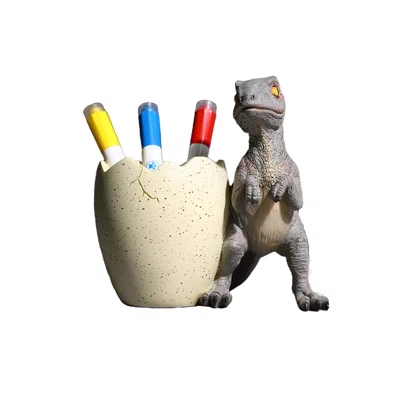 Auriville Dinosaur Pen Holder