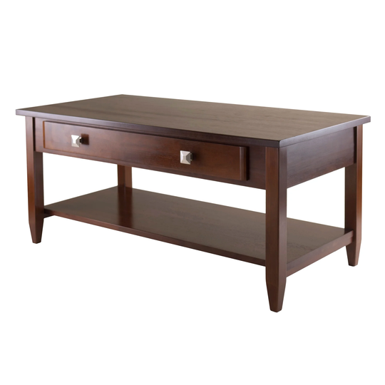 Richmond Coffee Table, Walnut - 40 x 20.53 x 18.11 inches